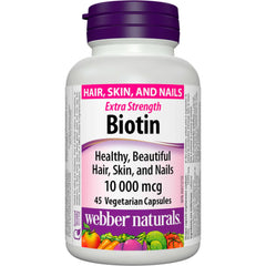 Biotin 10 000 mcg Extra Strength - Zecoya