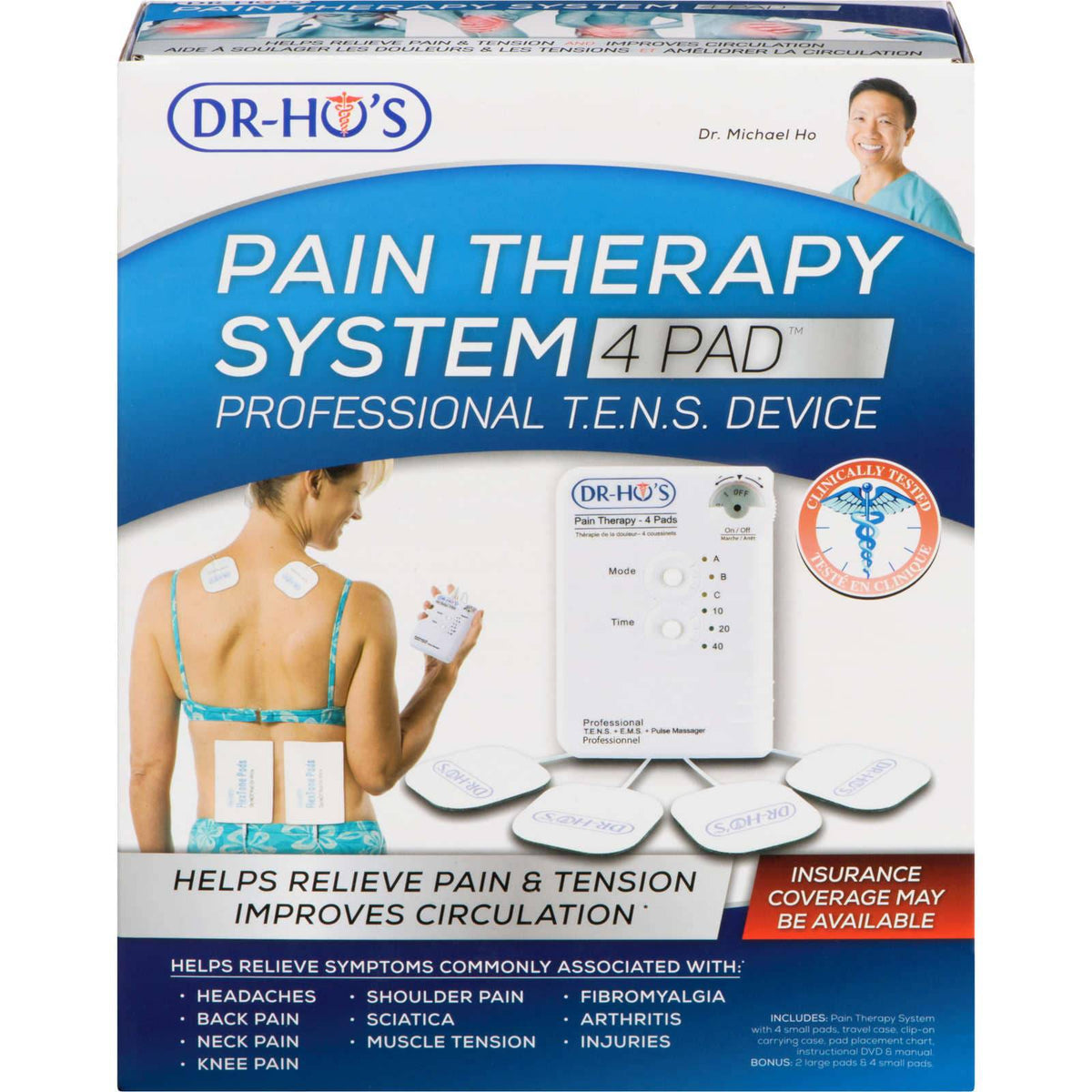 4-Pad Pain Therapy System - Zecoya