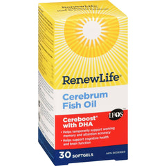 Renew Life® Cerebrum Cereboost™ with DHA, 30 Softgels