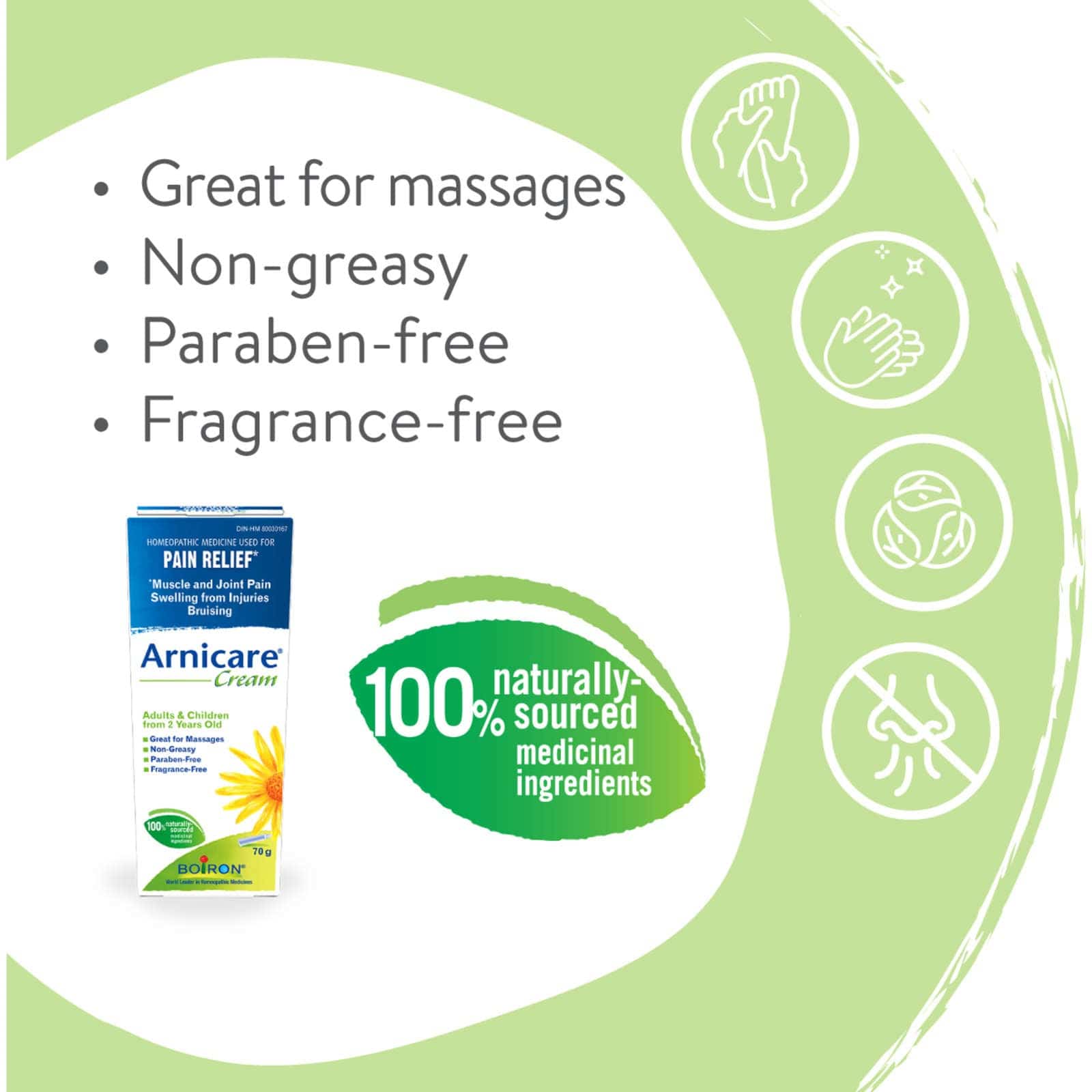 Arnicare Cream Relieves Muscle and Joint Pain, and Treats Bruises and Bumps - Zecoya