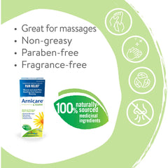 Arnicare Cream Relieves Muscle and Joint Pain, and Treats Bruises and Bumps - Zecoya