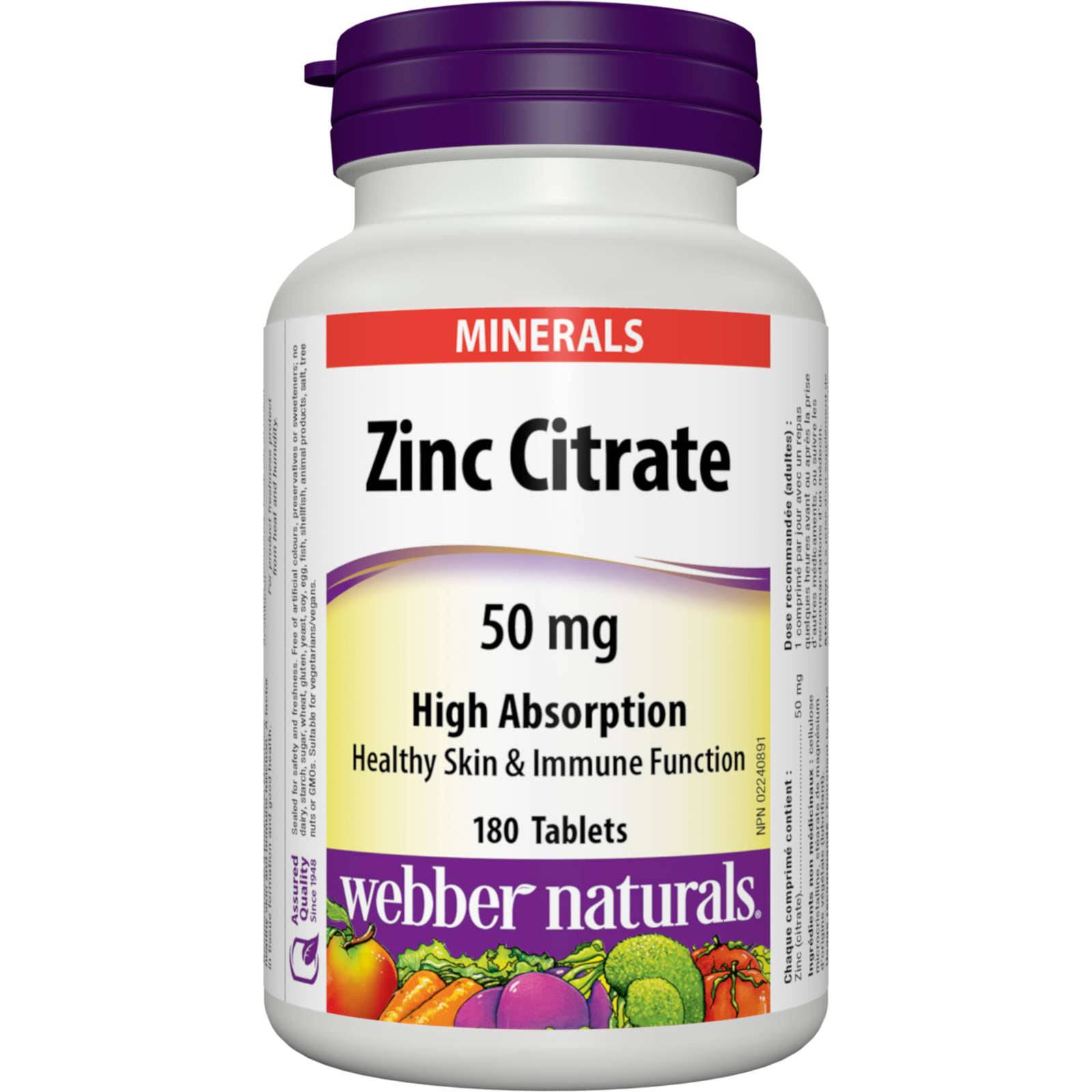 Zinc Citrate 50 mg - Zecoya